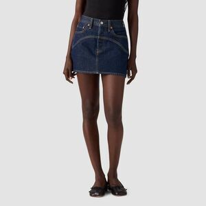 Levi's -  Women's Icon Western Yoke Mini Skirt - Shad Shaded View